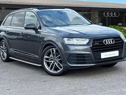 Grey Used 2018 Audi Q7 Black Edition SUV | £29,990 (Good price)