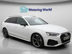 White Used 2020 Audi A4 Black Edition Estate | £19,500 (Fair price)