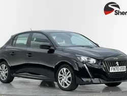 Black Used 2020 Peugeot 208 Active Hatchback | £11,190 (Fair price)