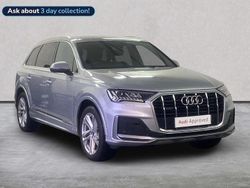 Silver Used 2021 Audi Q7 S-Line SUV | £33,912 (Fair price)