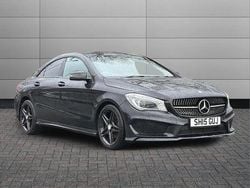 Black Used 2015 Mercedes CLA180 AMG Sedan | £10,490 (Fair price)