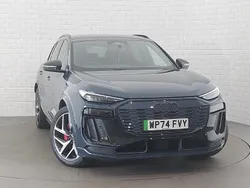 Blue Used 2024 Audi Q6 e-tron Advanced SUV | £55,998 (A bit pricey)