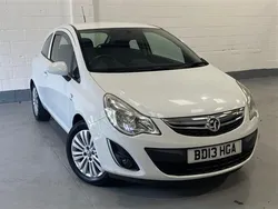 White Used 2013 Vauxhall Corsa Hatchback | £2,750 (Good price)