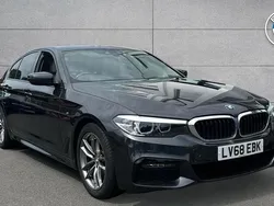 Grey Used 2018 BMW 520 M Sport Sedan | £20,653 (Fair price)