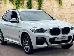 White Used 2018 BMW X3 M Sport SUV | £20,550 (A bit pricey)