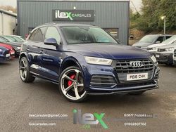 Blue Used 2018 Audi Q5 S-Line SUV | £19,995 (Fair price)