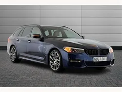 Blue Used 2017 BMW 520 M Sport Estate | £16,599 (Fair price)