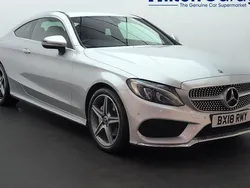 Used 2018 Mercedes C220 AMG line Coupe | £15,200 (Good price)