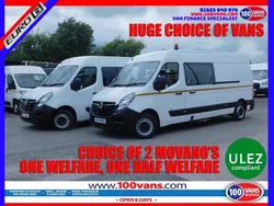 White Used 2021 Vauxhall Movano Edition Van | £13,790 (Fair price)