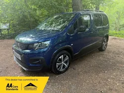 Blue Used 2019 Peugeot Rifter GT-line MPV | £9,999 (Super price)