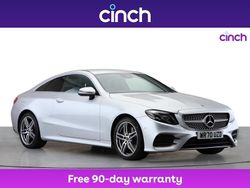 Silver Used 2021 Mercedes E220 AMG Line Premium Coupe | £24,849 (Good price)