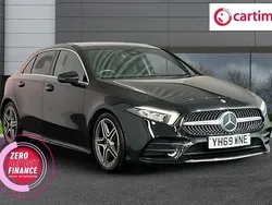 Black Used 2019 Mercedes A200 AMG line Hatchback | £15,599 (Fair price)