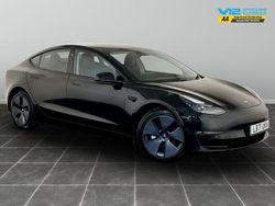 Black Used 2021 Tesla Model 3 Long Range AWD Sedan | £15,495 (Fair price)