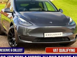 Grey Used 2023 Tesla Model Y Long Range AWD SUV | £32,550