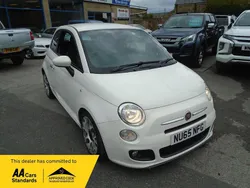 White Used 2015 Fiat 500 S Hatchback | £4,995 (Fair price)