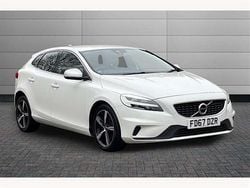 White Used 2017 Volvo V40 R-Design Hatchback | £9,690 (Fair price)