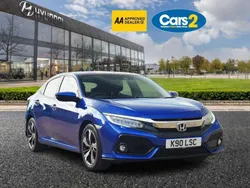 Blue Used 2017 Honda Civic Prestige Hatchback | £12,490 (Fair price)