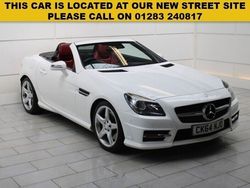 White Used 2014 Mercedes SLK250 AMG Cabriolet | £8,600 (Fair price)