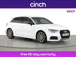White Used 2017 Audi A3 Black Edition Hatchback | £15,549 (Fair price)