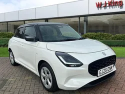 Solid superior white Used 2024 Suzuki Swift Hatchback | £17,165 (Expensive)