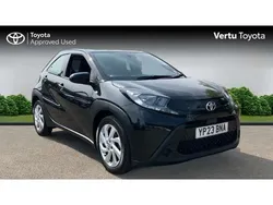 Black Used 2023 Toyota Aygo PURE Hatchback | £12,460 (Fair price)