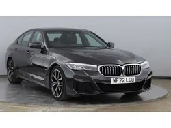Grey Used 2022 BMW 520 M Sport Sedan | £28,111 (Fair price)