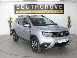 Grey Used 2021 Dacia Duster Prestige SUV | £9,989 (Fair price)