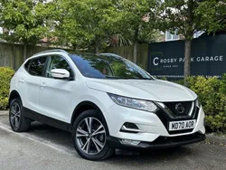 White Used 2021 Nissan Qashqai N-Connecta SUV | £17,500 (Good price)