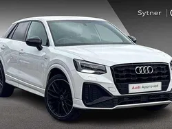White Used 2021 Audi Q2 Black Edition SUV | £20,750 (Expensive)