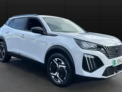 White Used 2024 Peugeot e-2008 Allure SUV | £16,991 (Fair price)