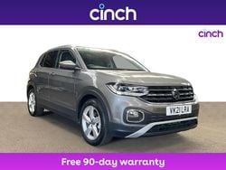 Grey Used 2021 VW T-Cross SEL SUV | £17,749 (Fair price)