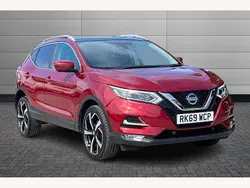Red Used 2019 Nissan Qashqai Tekna SUV | £17,695 (Fair price)