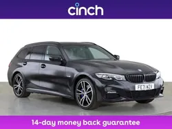 Black Used 2021 BMW 330e M Sport Estate | £19,499 (Fair price)