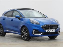 Desert island blue Used 2024 Ford Puma Gen-E ST-Line Hatchback | £26,295
