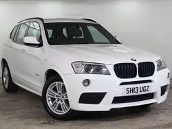 White Used 2013 BMW X3 M Sport SUV | £6,075 (Good price)