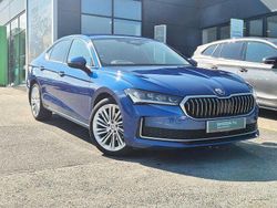 Cobalt blue metallic Used 2025 Skoda Superb SE L Hatchback | £28,950 (Expensive)