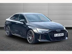 Black Used 2025 Audi RS3 Comfort Hatchback | £62,900 (Expensive)
