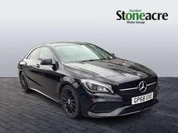 Black Used 2019 Mercedes CLA200 AMG line Coupe | £15,995 (Fair price)
