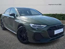 Green Used 2025 Audi A3 e-tron Black Edition Hatchback | £38,985