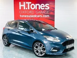 Blue Used 2021 Ford Fiesta ST-Line Hatchback | £12,995 (Fair price)