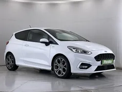 White Used 2018 Ford Fiesta ST-Line Hatchback | £8,680 (Fair price)