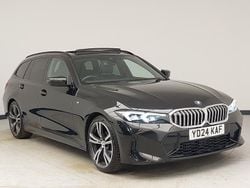 Black Used 2024 BMW 320 M Sport Estate | £31,698 (Fair price)