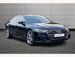 Mythos black Used 2025 Audi A7 S-Line Hatchback | £39,150 (Fair price)