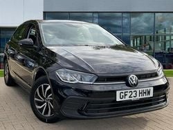 Deep black pearlescent Used 2023 VW Polo Life Hatchback | £16,982 (Fair price)