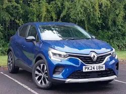 Blue Used 2024 Renault Captur Evolution SUV | £18,998 (Fair price)