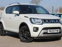 White Used 2023 Suzuki Ignis SZ-T Hatchback | £14,499 (Fair price)