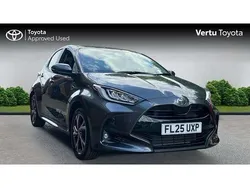 Grey Used 2025 Toyota Yaris Hybrid Design Hatchback | £19,995 (Fair price)