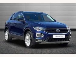 Blue Used 2019 VW T-Roc SEL SUV | £16,495 (Fair price)