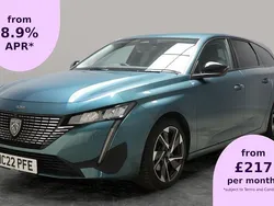Blue Used 2022 Peugeot 308 Active Premium Estate | £15,106 (Fair price)