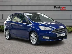 Blue Used 2015 Ford C-MAX Titanium MPV | £7,499 (Fair price)